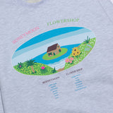 ハニームーンスウェットシャツ/DAMP 'HONEYMOON' SWEAT SHIRT_MELANGE GRAY