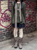 サマービンテージダメージロングニット / Summer Vintage Damage Long Knit