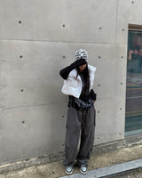 (Unisex) スナップカーゴパンツ