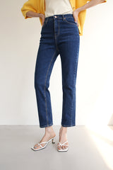 ブルーブリングジーンズ / BLUE BLING JEANS / STRAIGHT DENIM PANTS