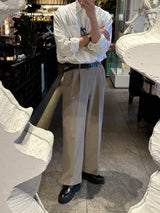 LMN シグナルモダンフィットプレーンシャツ / LMN Signal Modern Fit Plain Shirt (4 colors)
