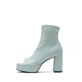 Open Toe Block Heel(Mint)