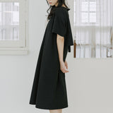 レイヤードリボンワンピース / layered ribbon onepiece black