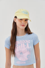 AND CAT BALL CAP_YELLOW