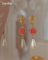 アフロディテシリーズ - ザ ローズガーデンピアス / Aphrodite Series - The Rose Garden Piercing (Pink ver.)