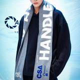 [UNISEX] Printed Fleece-Back Jersey Scarf (ASH) (6655767806070)
