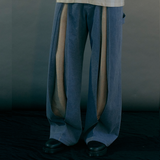 HIDDEN LACE DENIM WIDE PANTS (6615500128374)