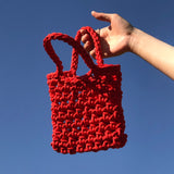 フルーツネットバッグ ミニ/fruit net bag mini (apple)