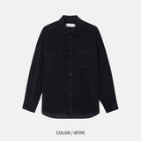 グランドポケットコーデュロイシャツ (4 color)
