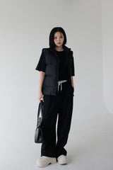 オビカラーマッチングマルチスラックス/Obi Color Matching Multi Slacks (2color)