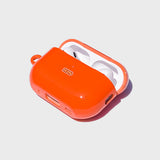 [AirPods] レッドオレンジシェル