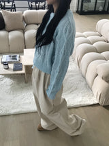 Comet twist knit