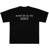 ベイビーフェイスチェックスカートドーナツ半袖Tシャツ ブラック