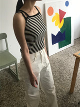 Amour stripe sleeveless