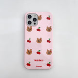 Cherry pattern Bumper case (6691498295414)