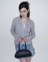 デミバゲットバッグ/demi baguette bag - matt black
