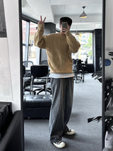 lose loosefit pattern knit