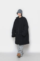 Long bomber  padded jacket