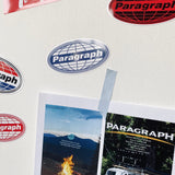 パラグラフロゴステッカー / Paragraph logo sticker (6621569712246)