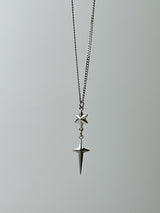 ファンシークロススターネックレス / Fancy cross star necklace