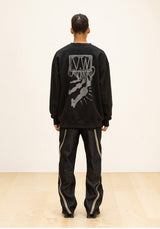 DWMUオーバーサイズスウェットシャツ/DWMU OVERSIZED SWEAT SHIRTS
