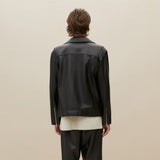 LAMBSKIN SNAP RIDER JACKET