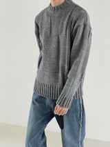 Cube embossed knit 