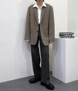 ピンタック ワイド スラックス / SK Pintuck Wide Slacks (3 colors)