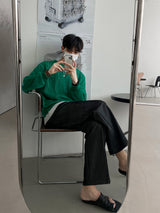 +5cm Ice Tencel Long Wide Denim Pants (3color)