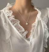 リリーパールネックレス / lily pearl necklace
