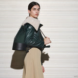 [UNISEX] LOGAN RIDER JACKET, DEEP GREEN (6626790146166)