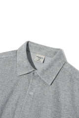 テリー コットン シャツ S104 / Terry Cotton shirt S104 Cloud Melange