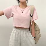[Bellide made] Good Fabric Premium Crop Short Sleeve