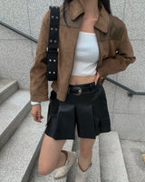 Vegan mix jacket