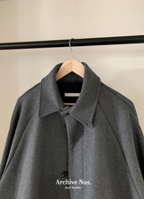 Nus. Wool Grey Coat(2color)