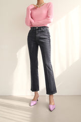 セミブーツカットデニムパンツ/FF-36 / SEMI BOOTSCUT DENIM PANTS