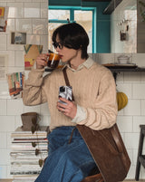 コーヘンツイストVネックニット (6 color)