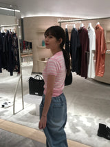 Marshmallow stripe knit 