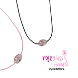 Rose glass - round (3color)