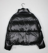 エナメルダックダウンショートジャケット/Enamel duck down short padding (3color)