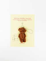 Cosymosy 'Happy Birth & Congratulation' Teddy bear Keyring Card - 5 Color