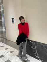 センシュアルウォッシングブーツカットパンツ