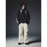 モンティアックカラーレーションプルオーバーウィンドブレーカー / MONTIAC COLORATION PULLOVER WIND BREAKER_BK