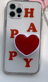 ヘプビレッドトランスペアレントケース / Hepbi Red Transparent Case