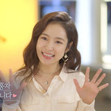 ホワイトドリームキャッチャーイヤリング / White Dream Catcher Earring (LOONA Yves Earring)