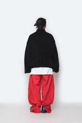 ナイロンヘムスナップパンツ