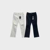 クリスムパダメージブーツカットジーンズ / Chris mupa damage bootcut (2 color)