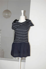 Stripe wool dress