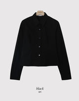 FV ベーシックスリムラインクロップシャツ
