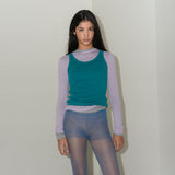 リネンサマー長袖トップ / LINEN SUMMER LONG SLEEVE TOP (WHITE,GRAY,BEIGE,CHARCOAL,LILAC)